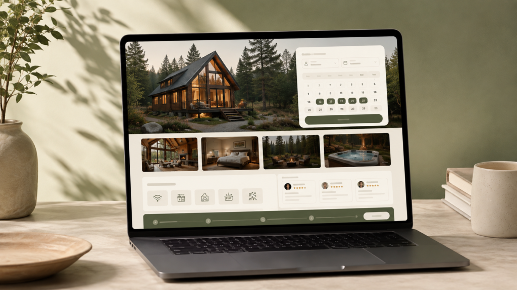 Cabin Rental Website Design: What a Good Cabin Booking Page Should Include